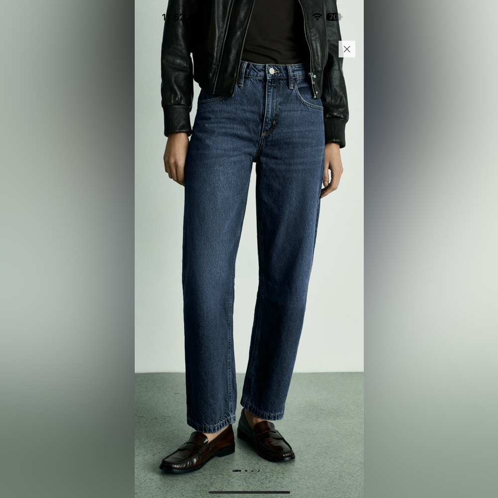 Balloon High-Waist Loose-Fit Jeans